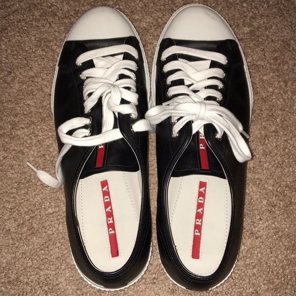 Prada Other - Prada Lace Up Sneaker Shoes